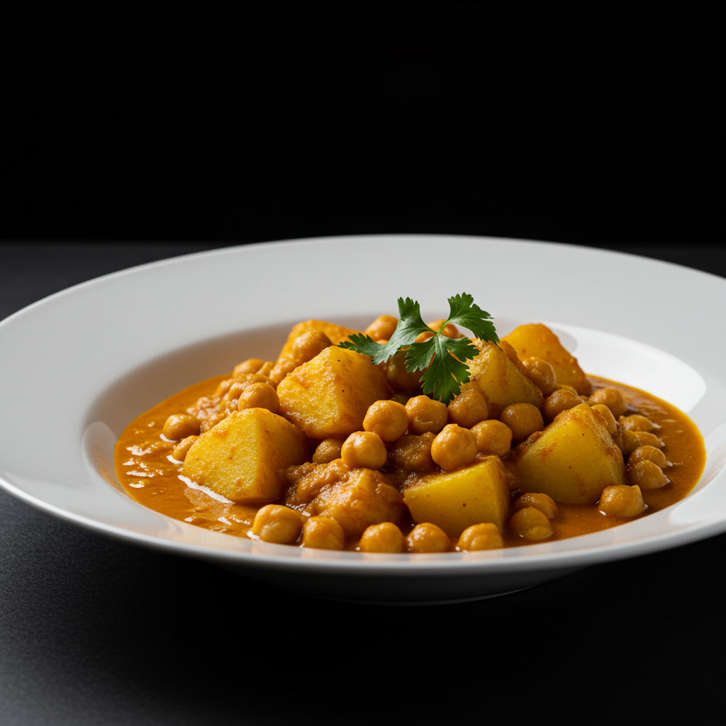 Chickpea & Potato Curry
